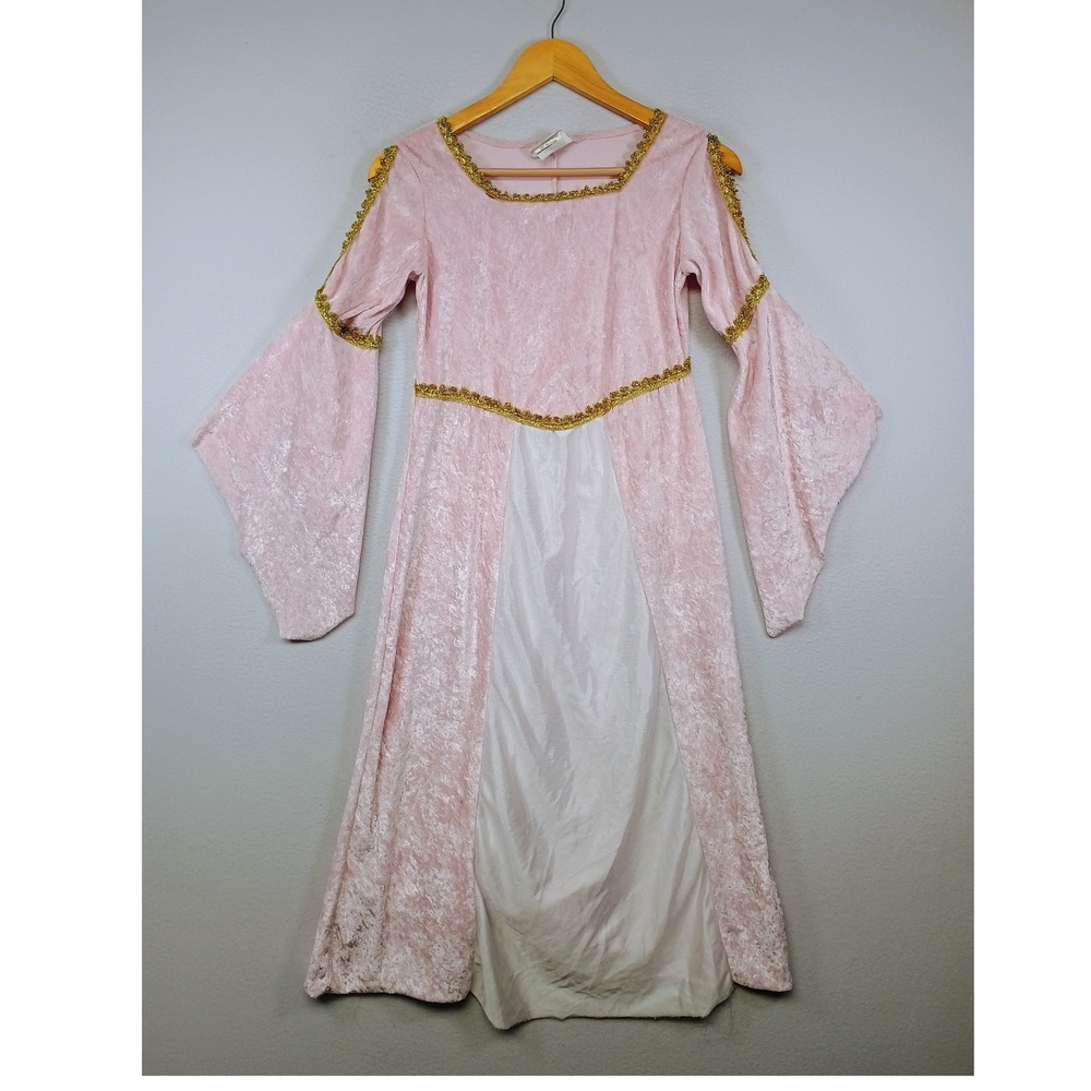 Princesscore California Costume Girls LG Pink Fairytale Medieval Princess Dress